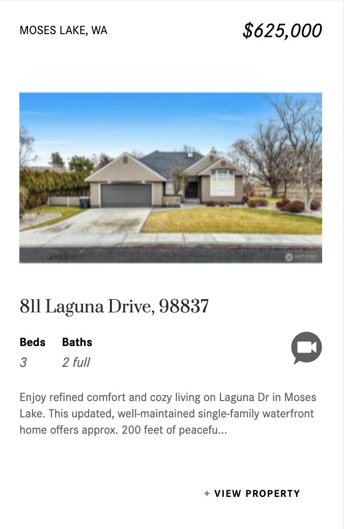 811 Laguna Drive, Moses Lake WA